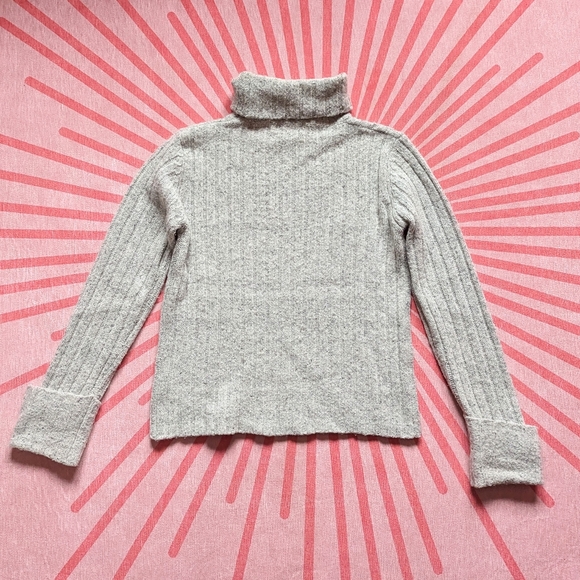 Club Monaco Grey Turtleneck Sweater - Picture 4 of 4